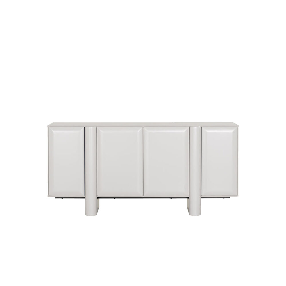 Ariyah 1.6m Sideboard Unit - Light Grey - Image 2