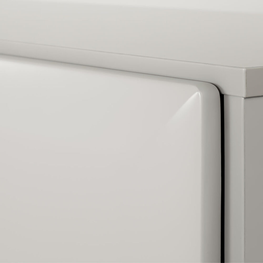 Ariyah 1.6m Sideboard Unit - Light Grey - Image 4
