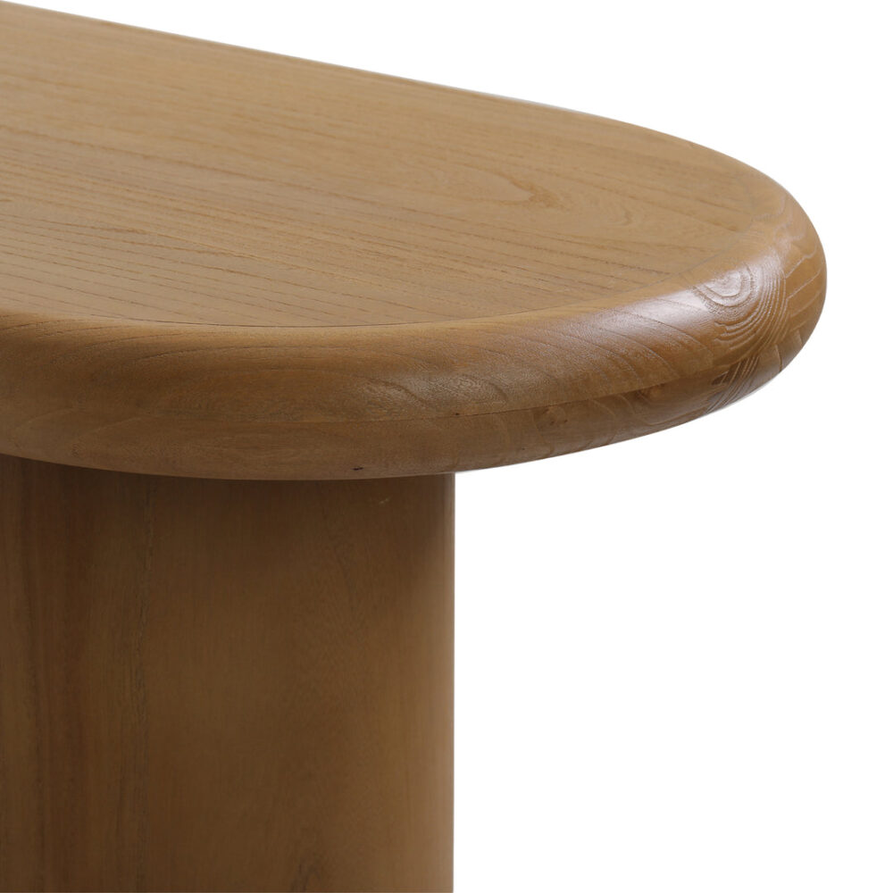 Alida 1.52m New Elm Console Table - Natural - Image 4
