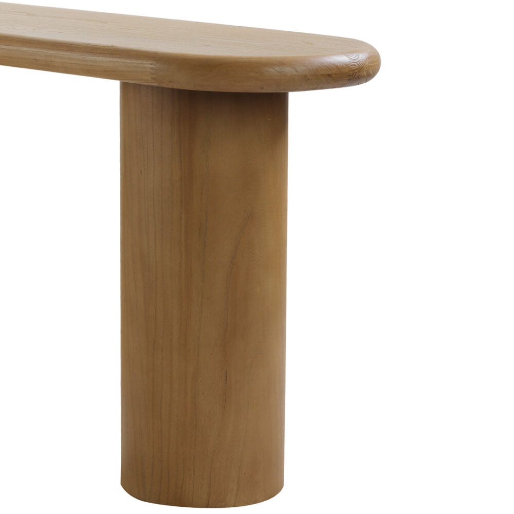 Alida 1.52m New Elm Console Table - Natural - Image 5