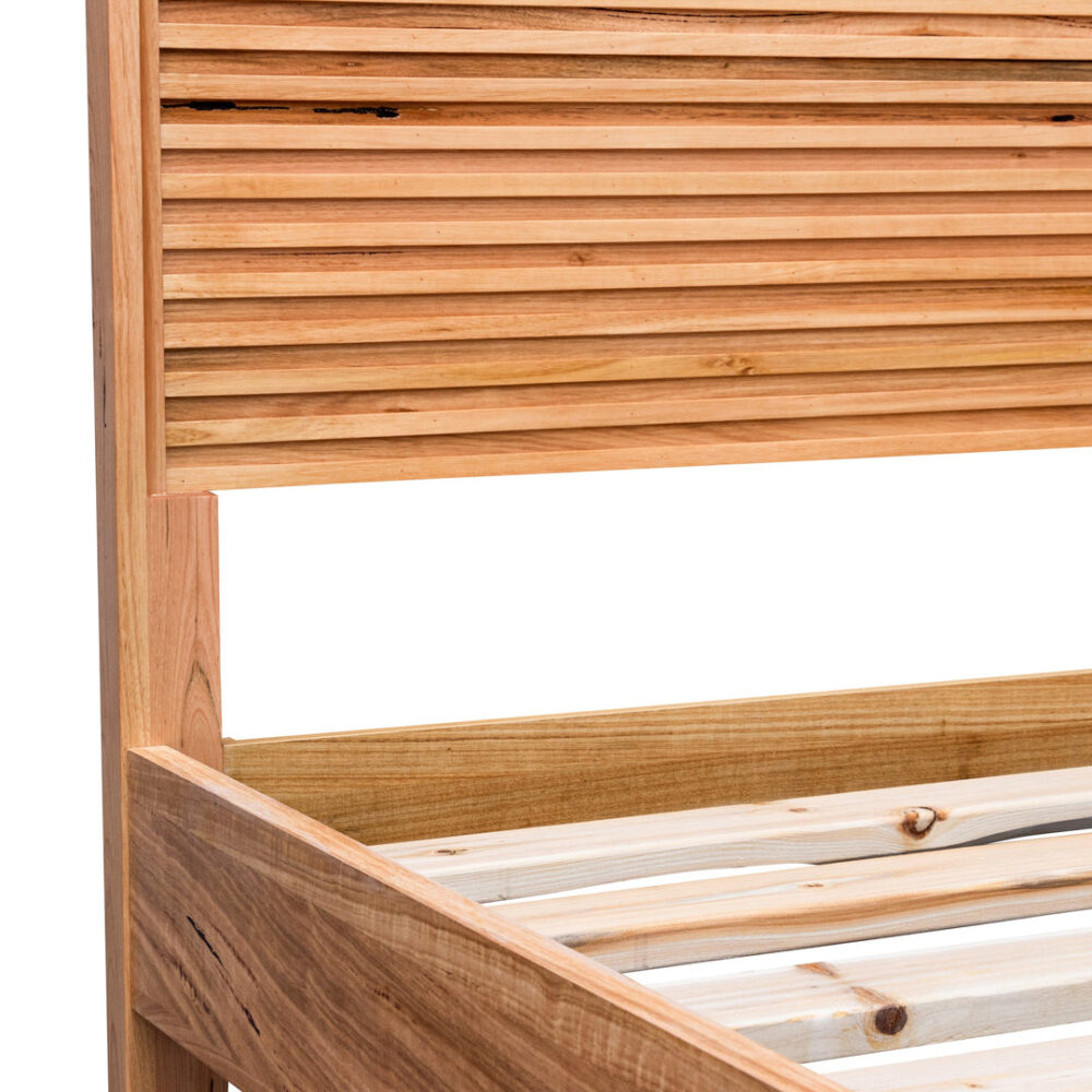 Amparo Queen Bed Frame - Messmate - Image 9