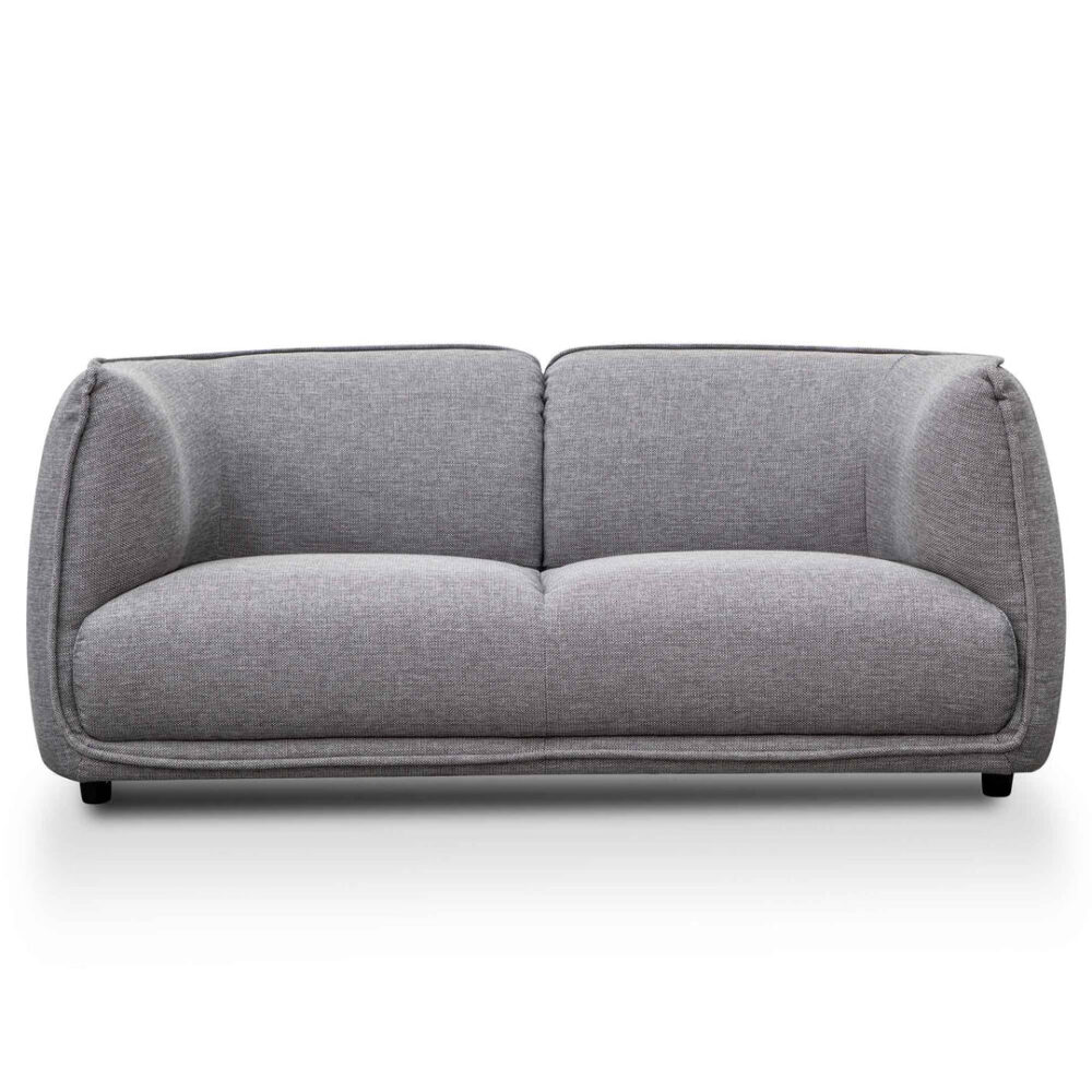 Chapman 2 Seater Fabric Sofa- Graphite Grey - Image 2