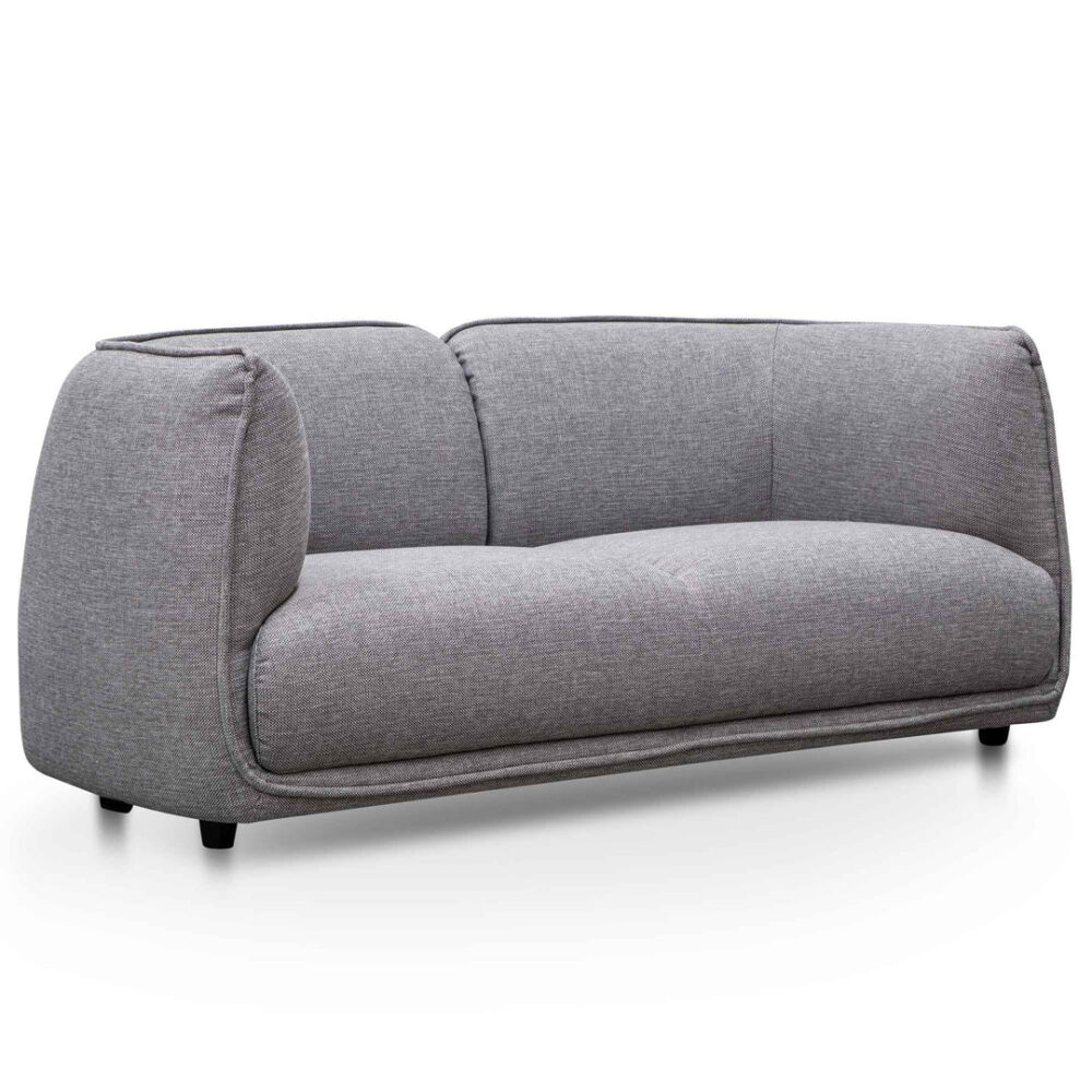 Chapman 2 Seater Fabric Sofa- Graphite Grey - Image 3