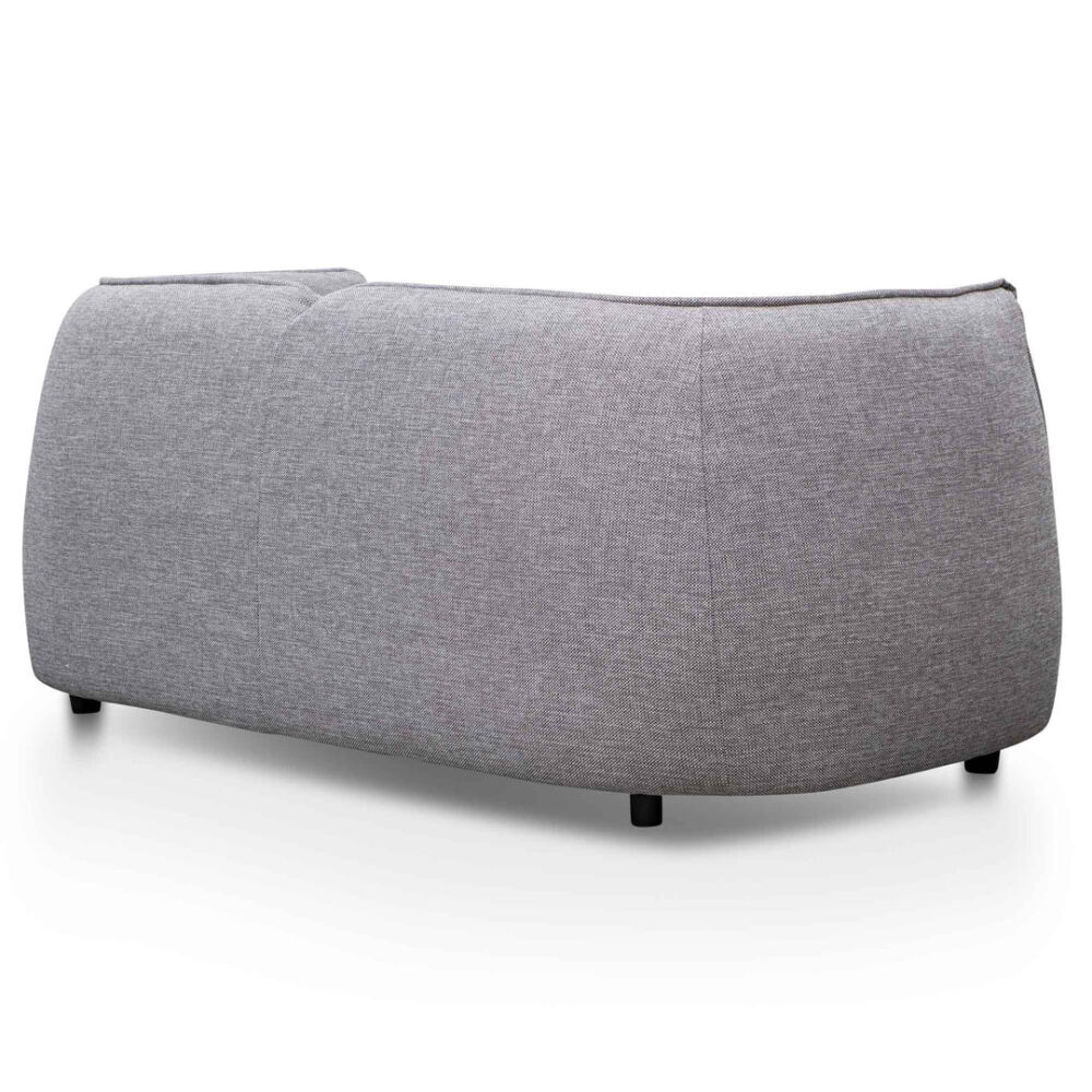 Chapman 2 Seater Fabric Sofa- Graphite Grey - Image 4