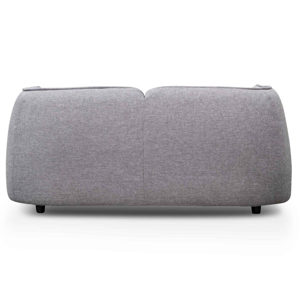 Chapman 2 Seater Fabric Sofa- Graphite Grey - Image 5