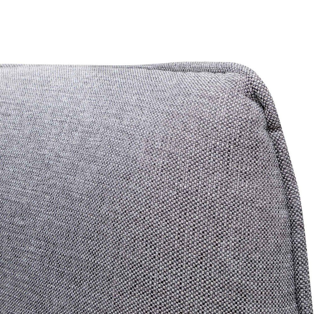 Chapman 2 Seater Fabric Sofa- Graphite Grey - Image 9