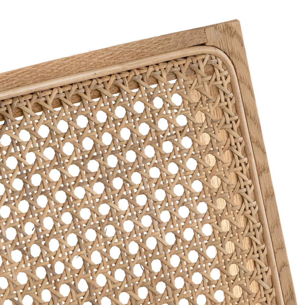Castro Rattan Armchair - Distress Natural and Black Seat - Image 10
