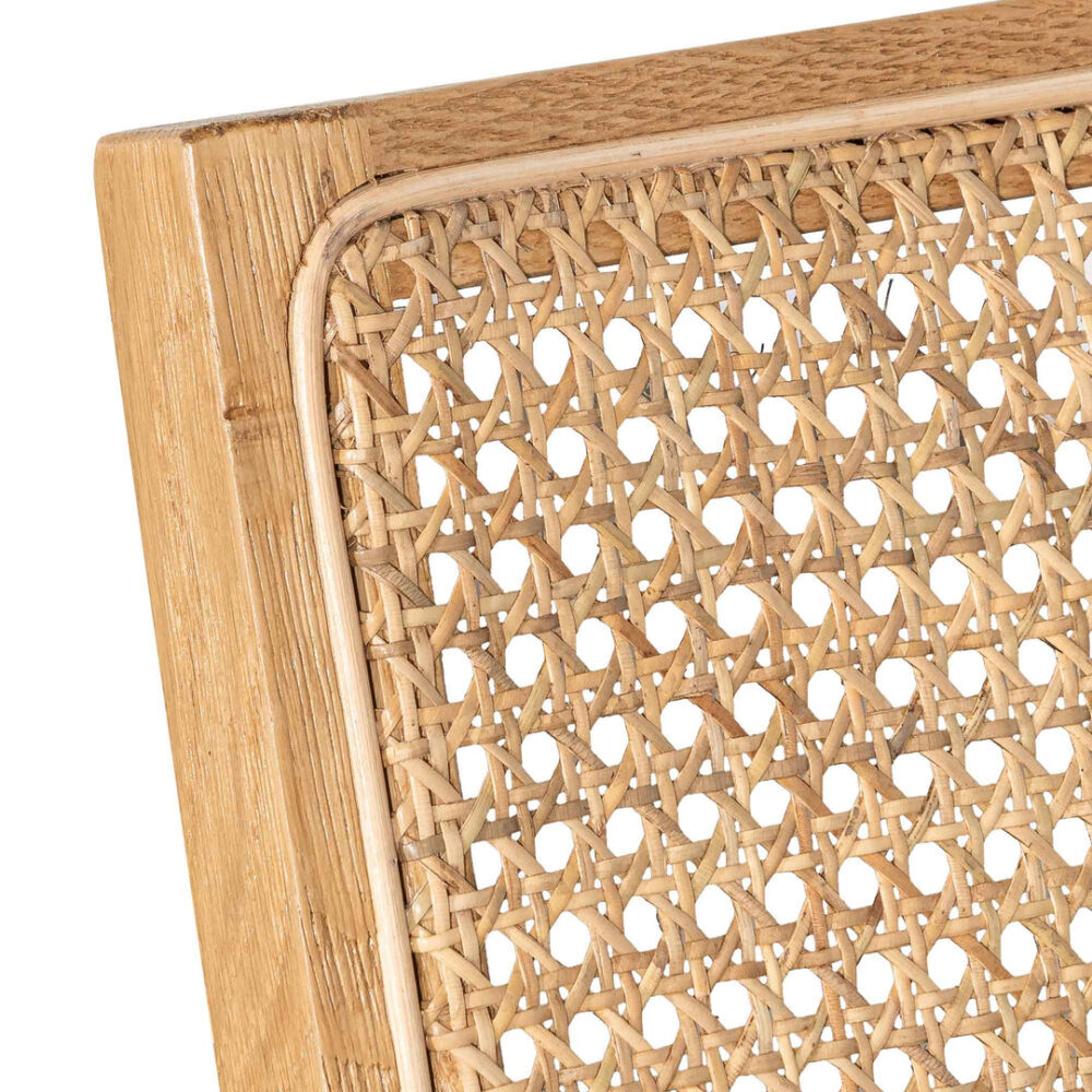 Castro Rattan Armchair - Distress Natural and Black Seat - Image 9