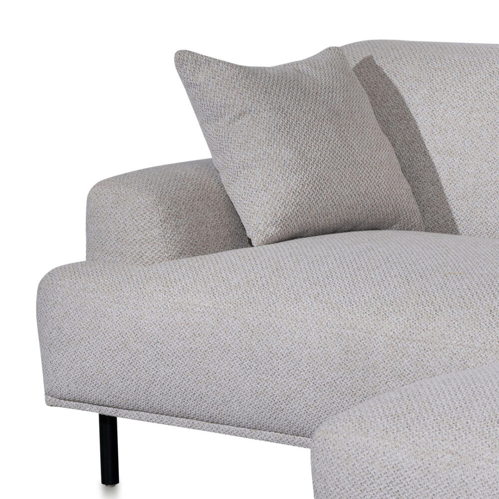 Jasleen Right Chaise Sofa - Sterling Sand - Image 4