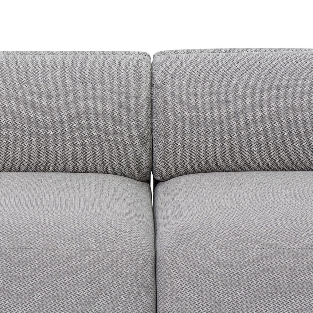Mullen 4 Seater Fabric Sofa - Grey - Image 4