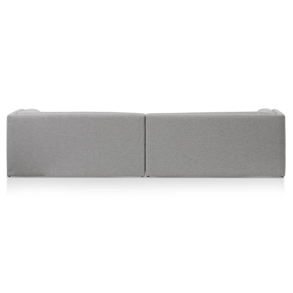 Mullen 4 Seater Fabric Sofa - Grey - Image 8