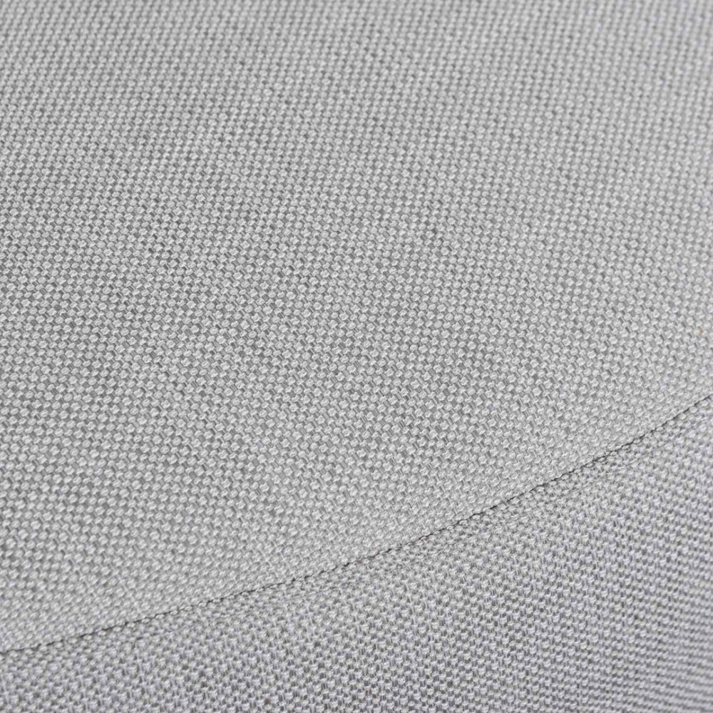 Janis Fabric Armchair - Light Texture Grey - Image 11