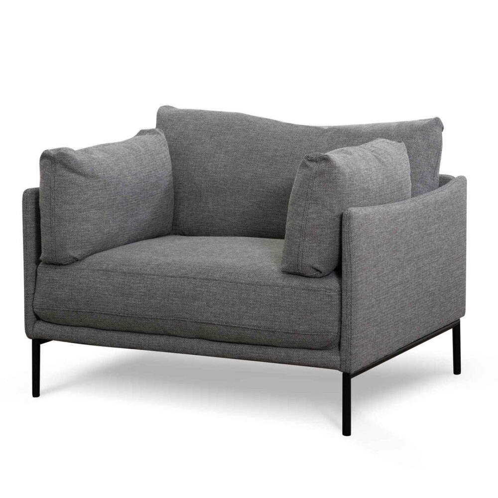 Emilis Armchair - Graphite Grey - Image 2