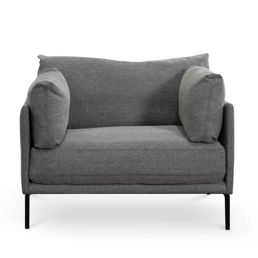 Emilis Armchair - Graphite Grey - Image 3