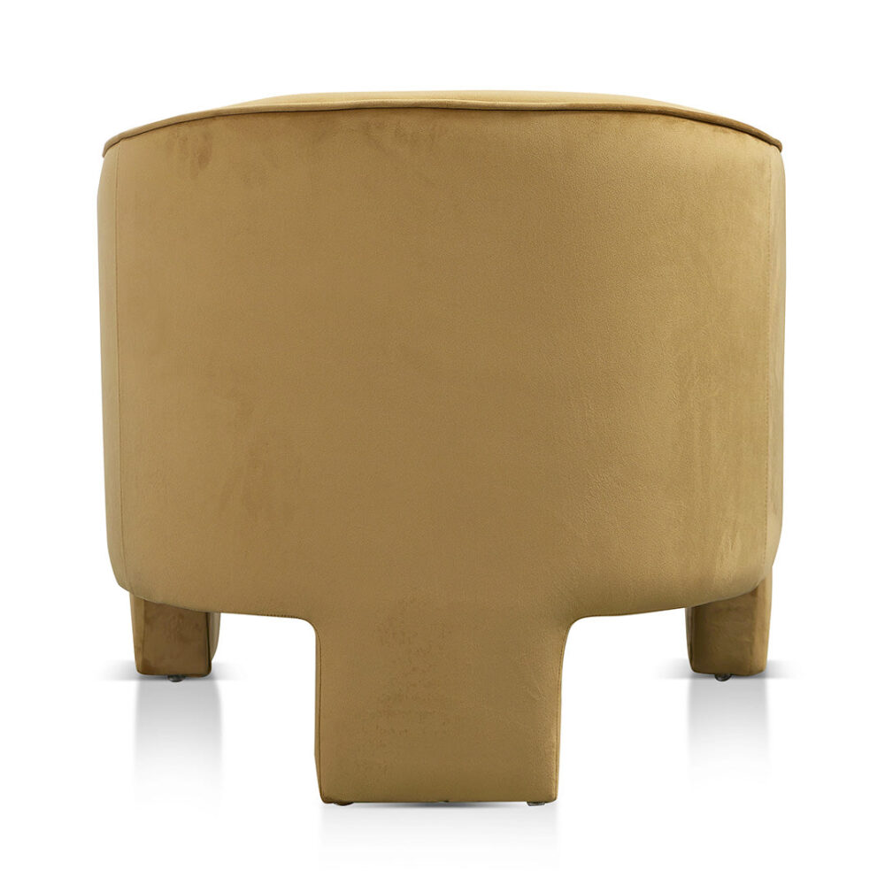 Jerrod Fabric Armchair - Mustard - Image 10