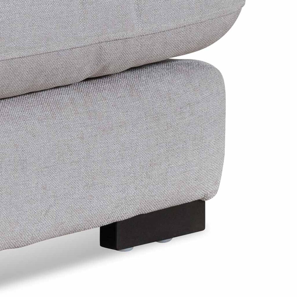 Lucinda 4 Seater Fabric Left Chaise Sofa - Oyster Beige - Image 10