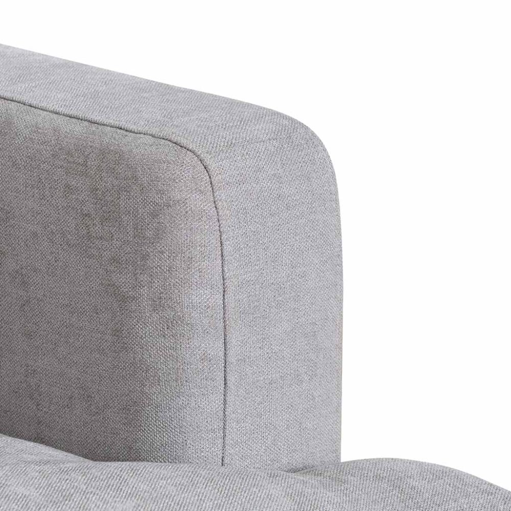 Lucinda 4 Seater Fabric Left Chaise Sofa - Oyster Beige - Image 11