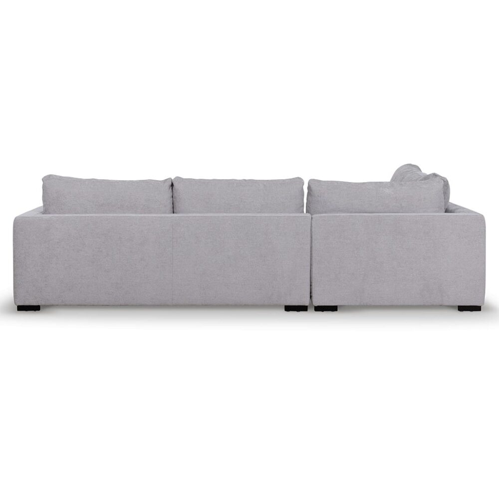 Lucinda 4 Seater Fabric Left Chaise Sofa - Oyster Beige - Image 14