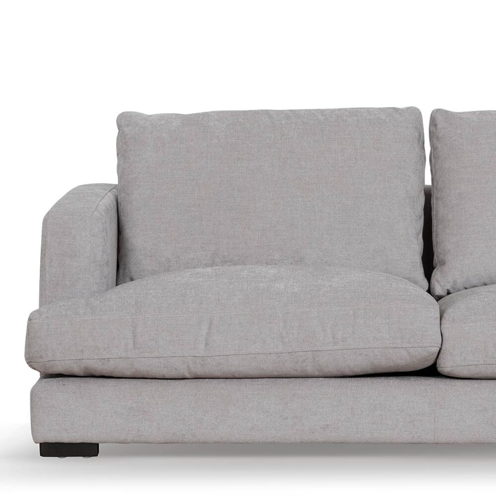 Lucinda 4 Seater Fabric Right Chaise Sofa - Oyster Beige - Image 10