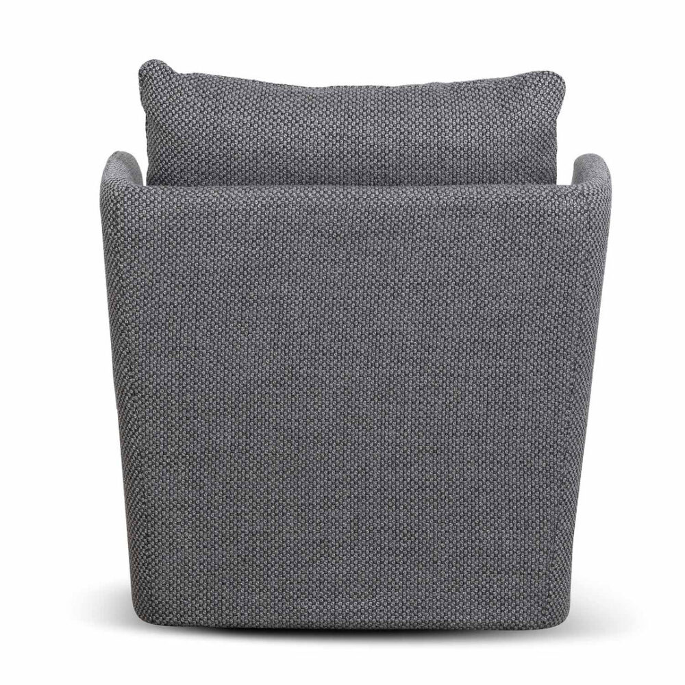 Elvina Fabric Armchair - Noble Grey - Image 7