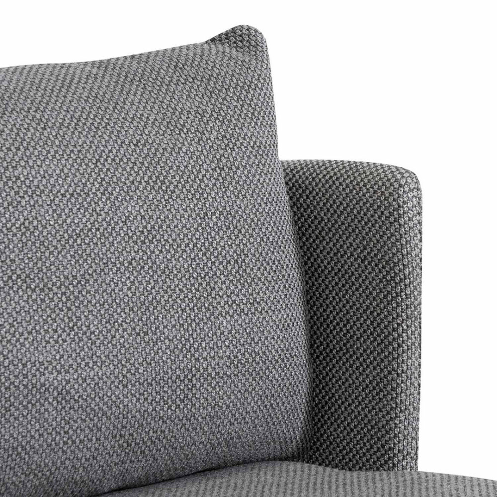 Elvina Fabric Armchair - Noble Grey - Image 9