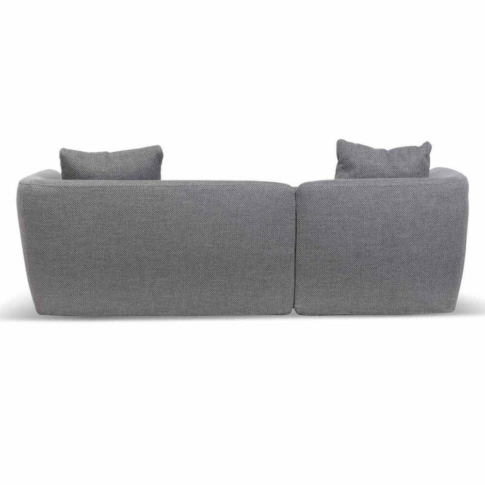 Willian 3 Seater Fabric Sofa - Noble Grey - Image 11
