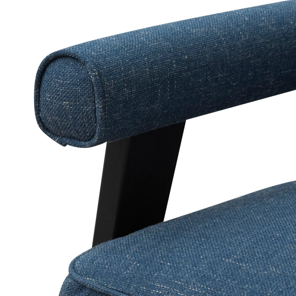 Latasha Armchair - Dark Blue - Image 10