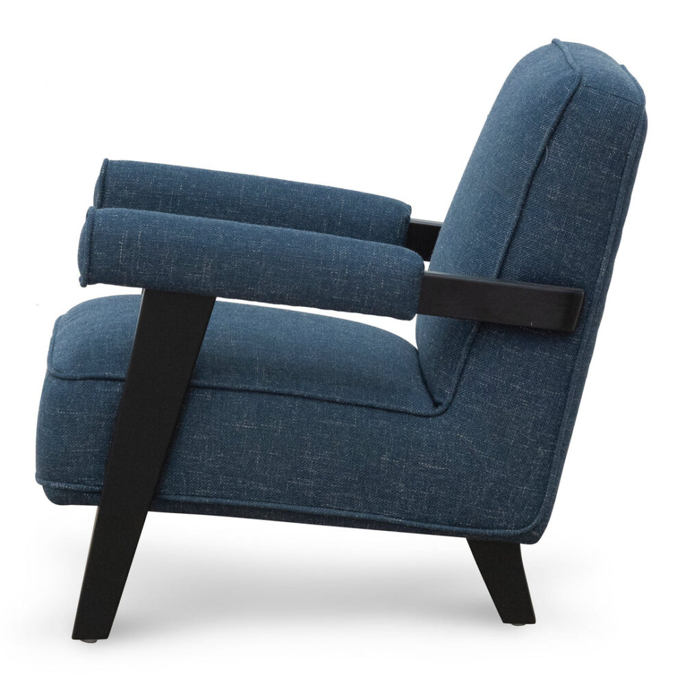 Latasha Armchair - Dark Blue - Image 4