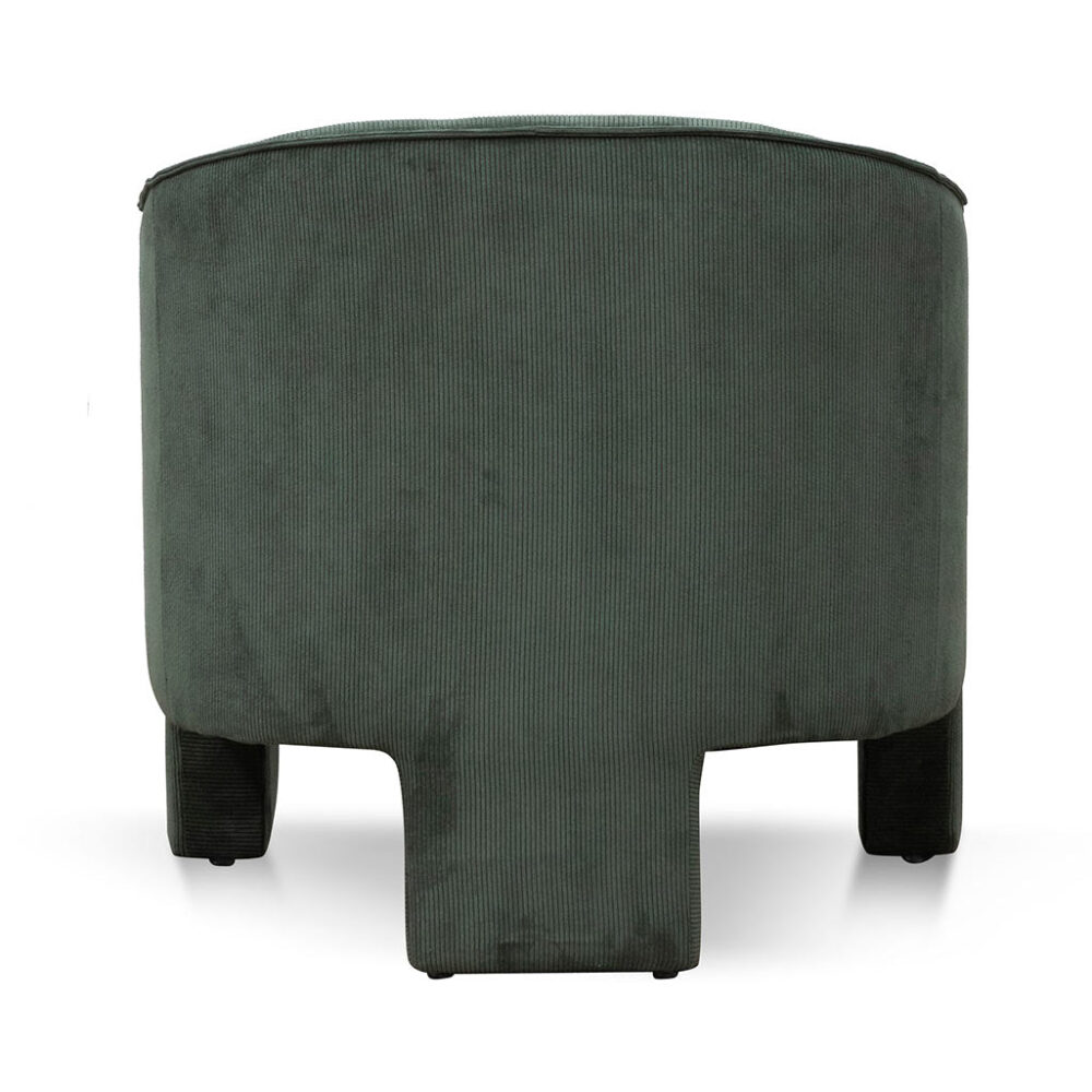 Jerrod Fabric Armchair - Olive Green - Image 6