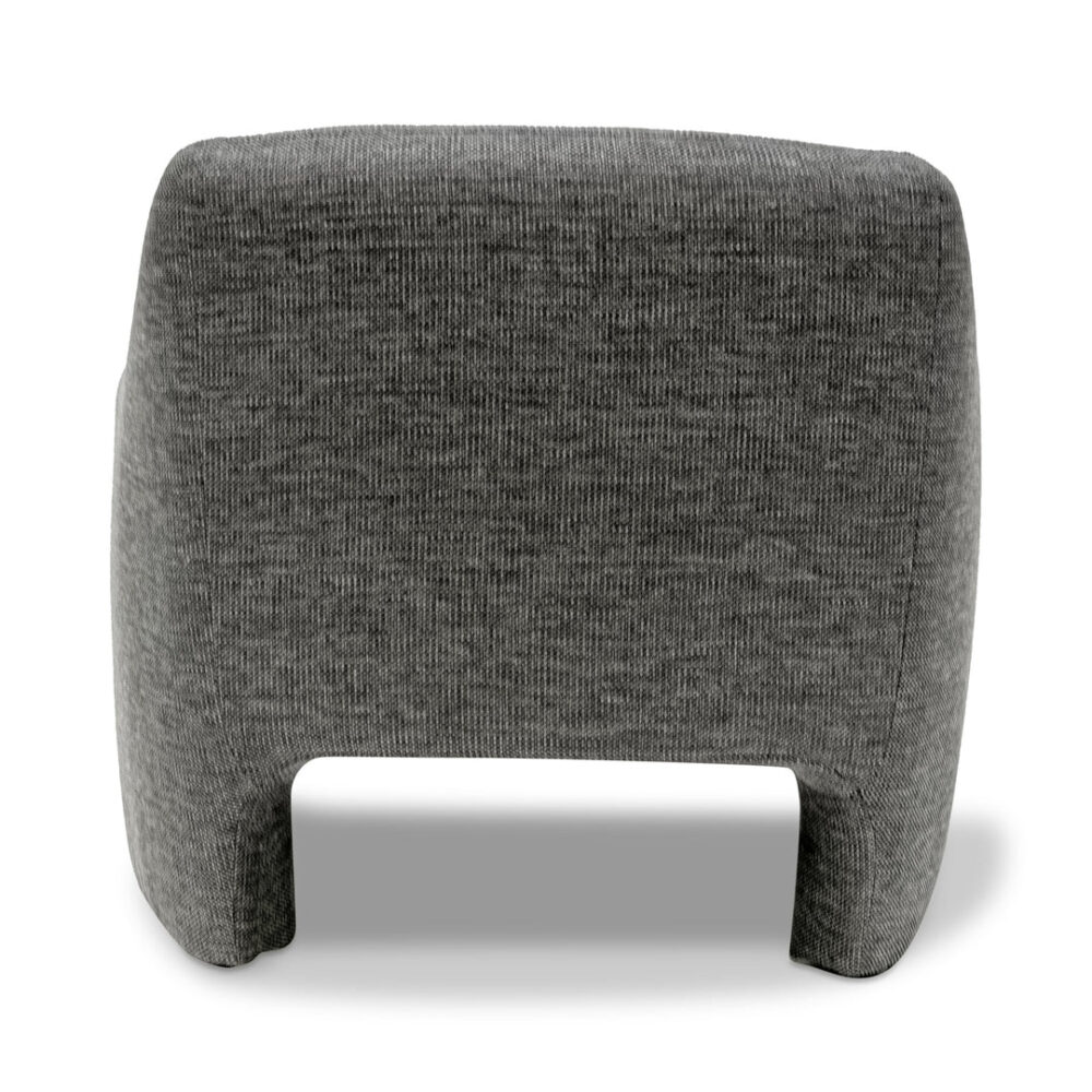 Rubin Fabric Armchair - Graphite Grey - Image 10