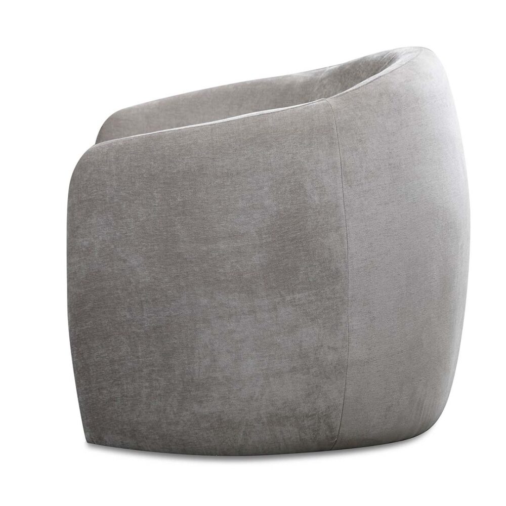 Ferguson Fabric Armchair - Platinum Grey - Image 4