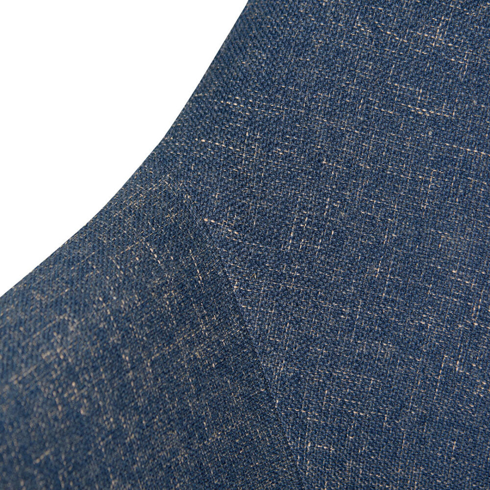 Noah Fabric Armchair - Dark Blue - Image 7