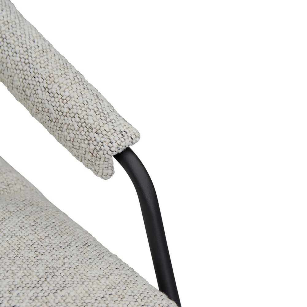 Jack Fabric Armchair - Fog Grey - Image 7