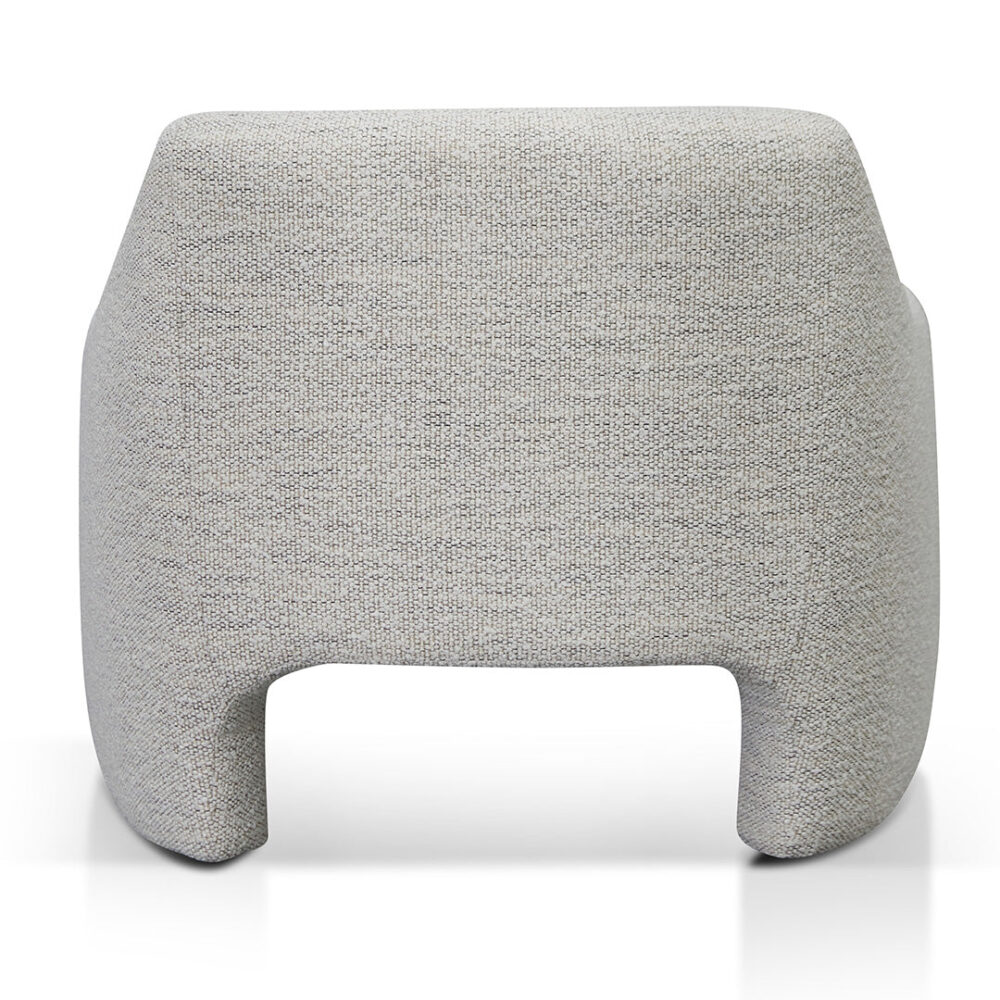 Rubin Fabric Armchair - Fog Grey - Image 5