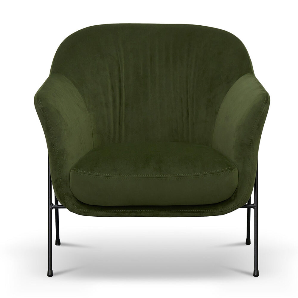 Wiley Fabric Armchair - Juniper Green - Image 2