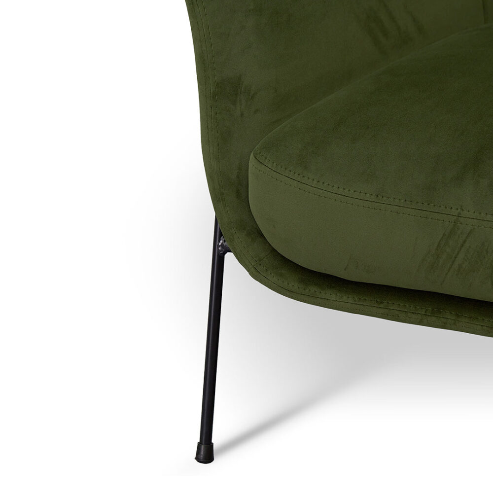 Wiley Fabric Armchair - Juniper Green - Image 7