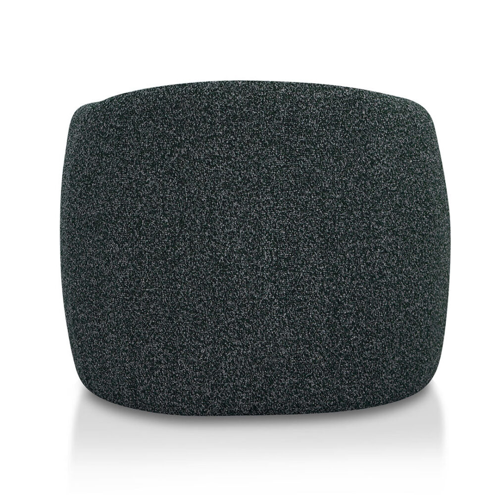 Ferguson Fabric Armchair - Green Boucle - Image 8