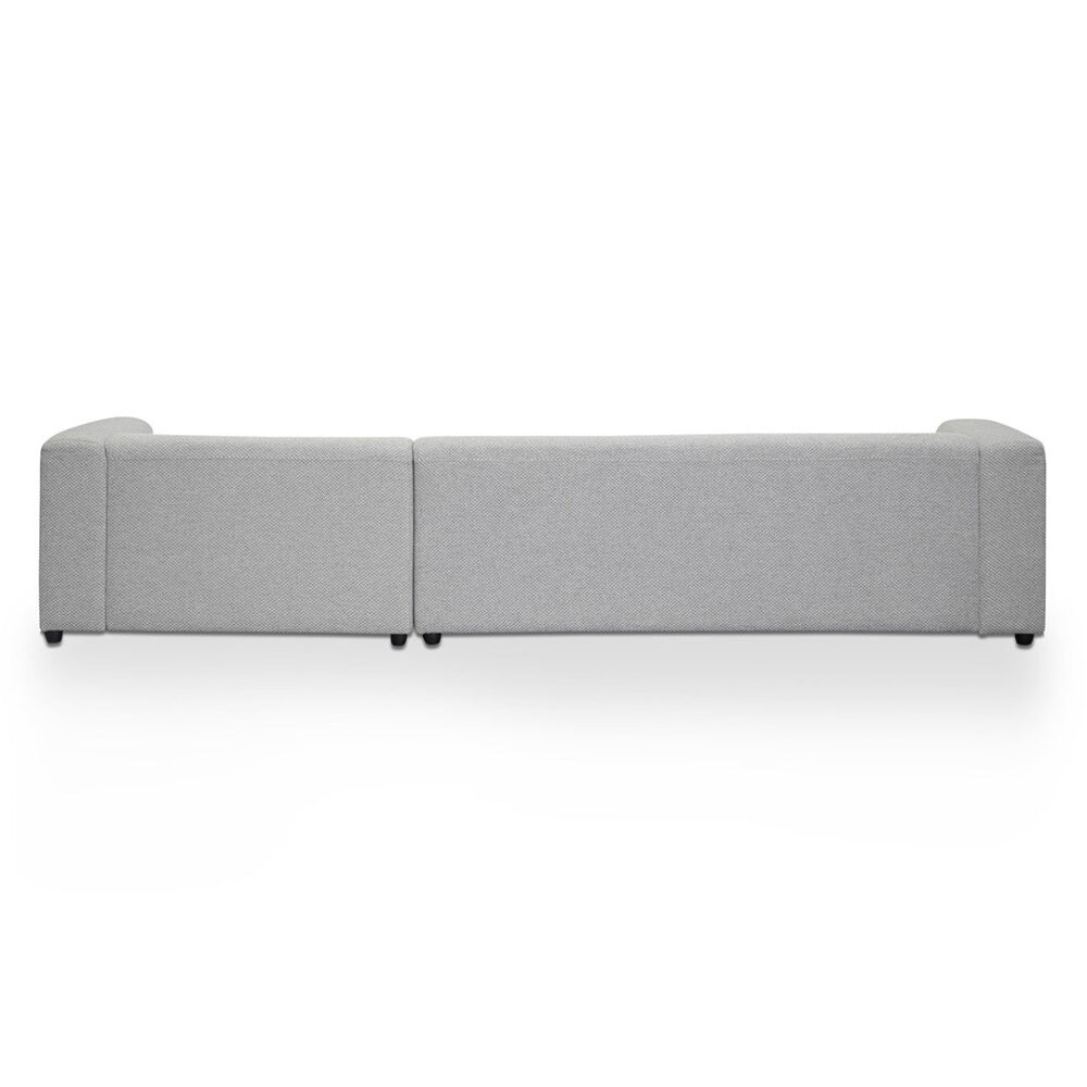 Lavinia Right Chaise Sofa - Grey - Image 8
