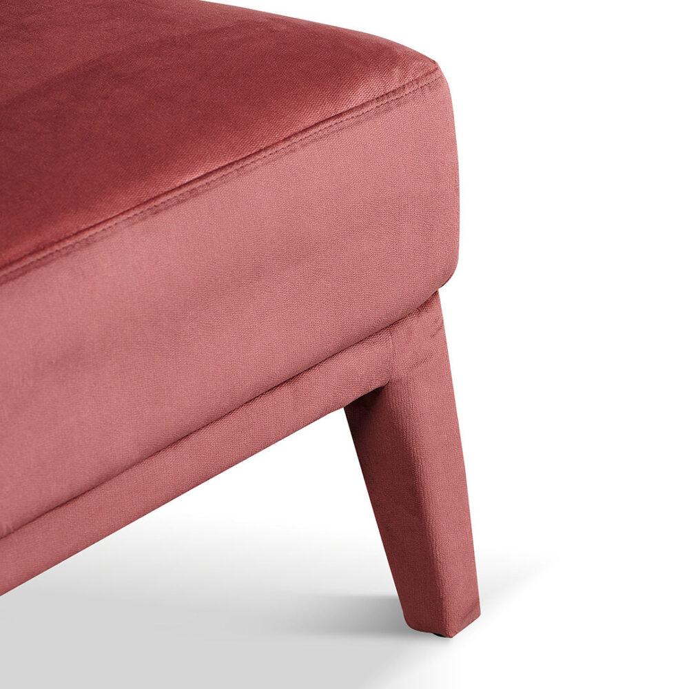 Daley Fabric Armchair - Elegant Plum - Image 10