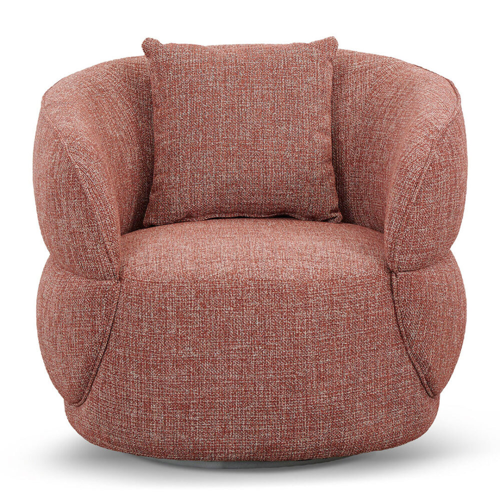 Arima Armchair - Moss Rust Orange - Image 2