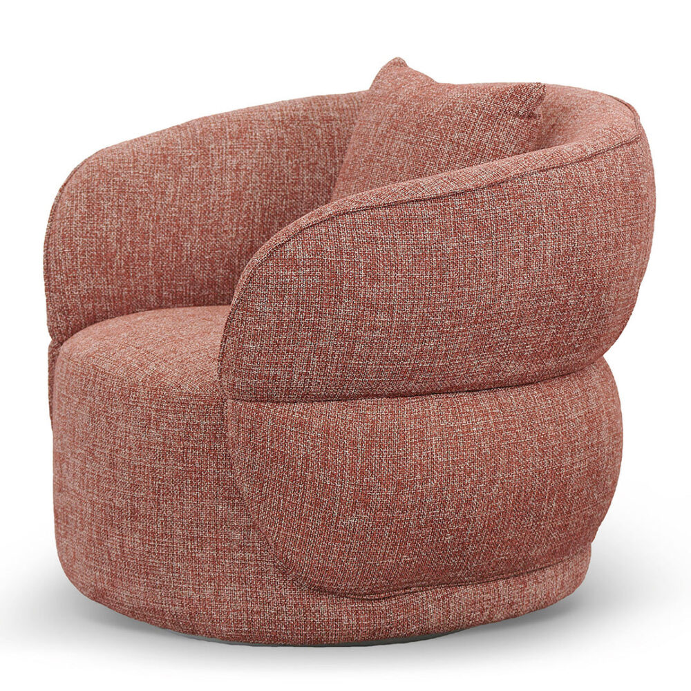 Arima Armchair - Moss Rust Orange - Image 11
