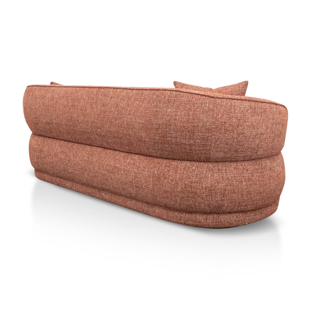 Arima 3 Seater Sofa - Moss Rust Orange - Image 3