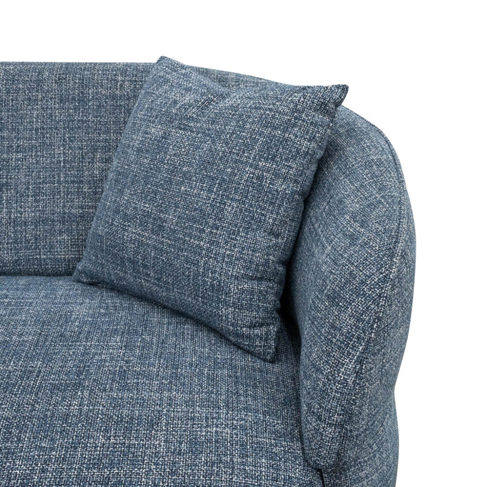 Arima 3 Seater Sofa - Moss Blue - Image 10