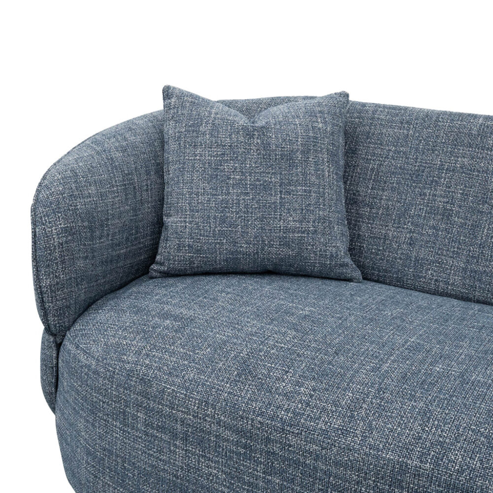 Arima 3 Seater Sofa - Moss Blue - Image 11