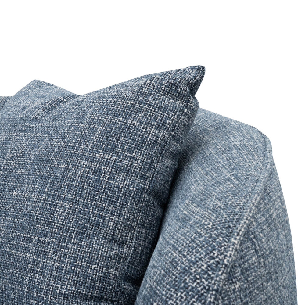 Arima 3 Seater Sofa - Moss Blue - Image 3