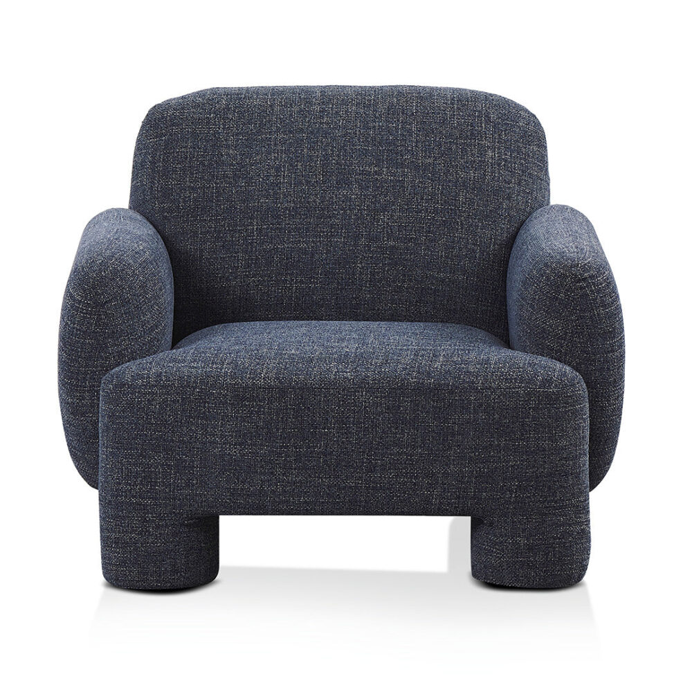 Breda Armchair - Moss Navy - Image 2