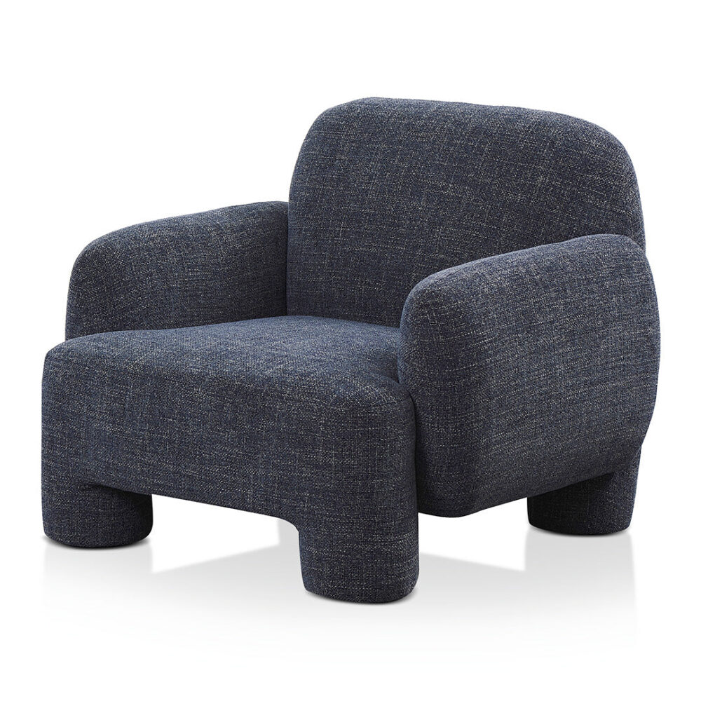 Breda Armchair - Moss Navy - Image 7
