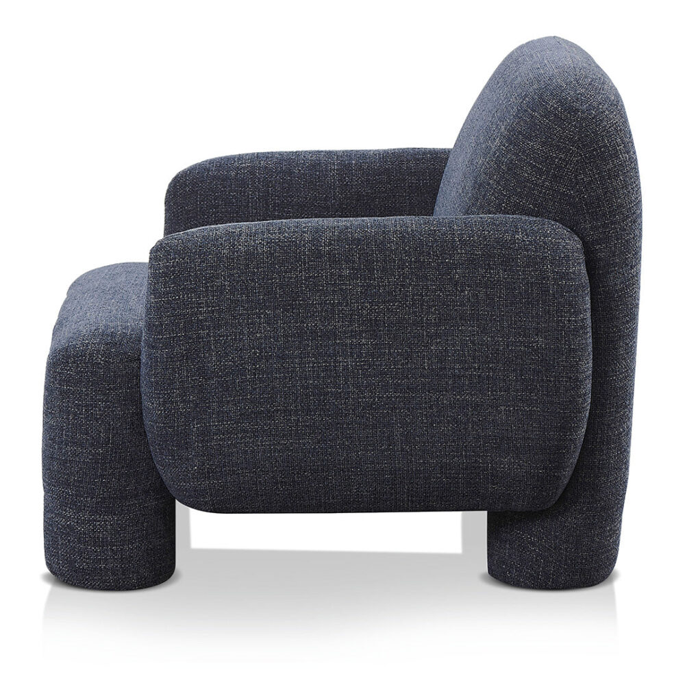 Breda Armchair - Moss Navy - Image 8
