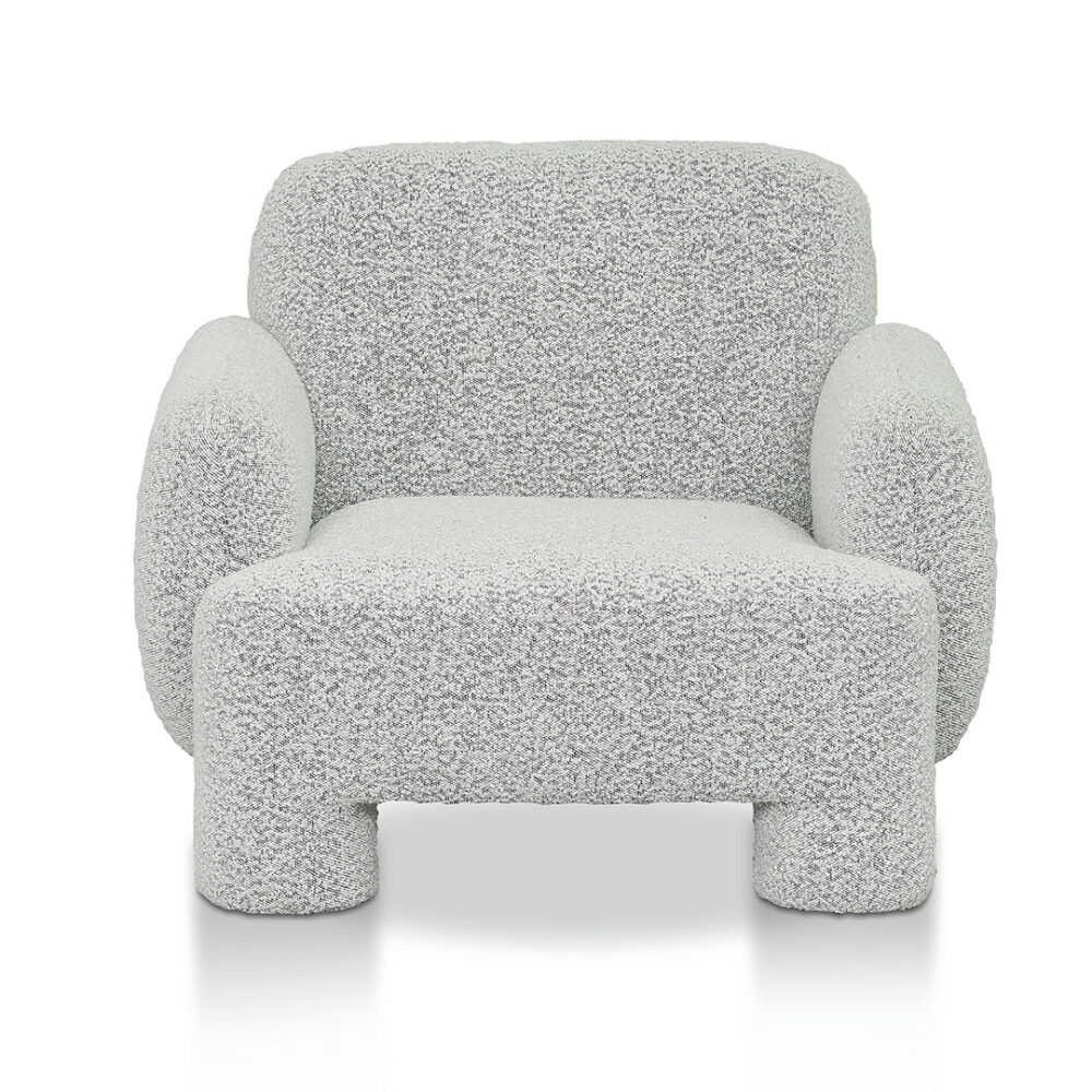 Breda Armchair - Pepper Boucle - Image 2