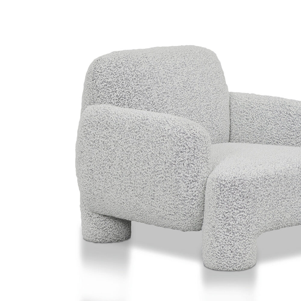 Breda Armchair - Pepper Boucle - Image 10
